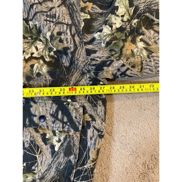 Vintage Pro Hunter Camo Jacket Mens Large Quilted Lined Double Lined Arms EUC - Picture 6 of 9
